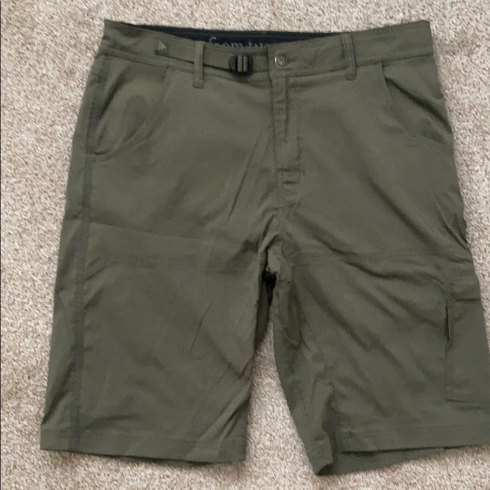 PrAna Men’s Shorts Ranger Green 34”